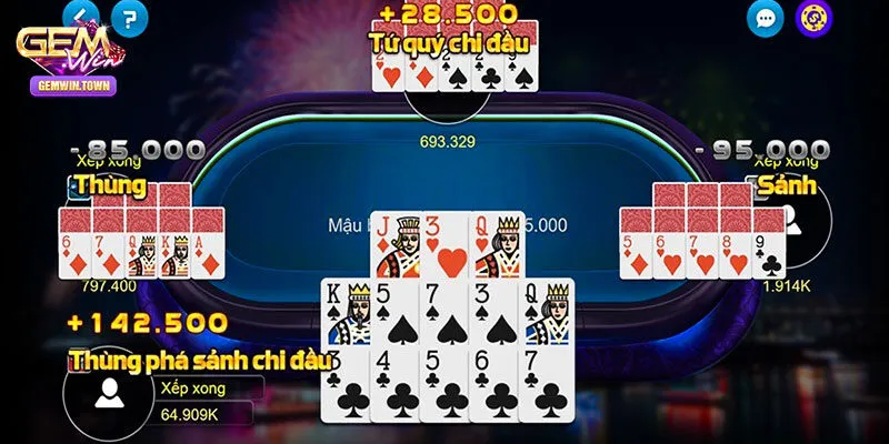 Tổng hợp các kinh nghiệm giúp chinh phục game Mậu binh