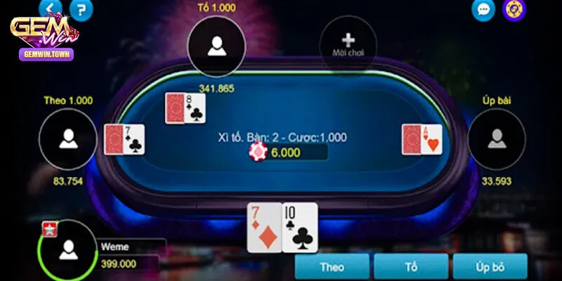 Gemwin Chia Sẻ Cách Chơi Xì Tố Từ A - Z Dễ Hiểu Cho Newbie