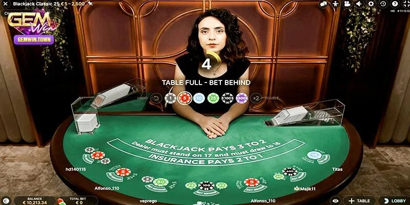 Mẹo chơi blackjack thắng lớn