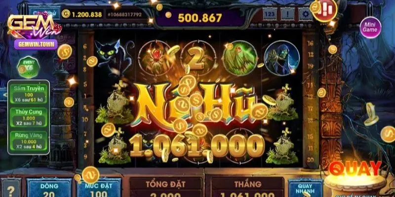 Hướng dẫn người chơi tham gia quay thưởng